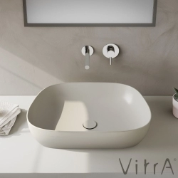 Vitra - Vitra Outline Çanak Lavabo, 63 cm, Mat Bej