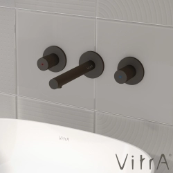 Vitra - Vitra Outline Kare Çanak Lavabo, 48 cm, Mat Beyaz