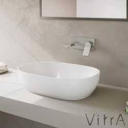 Vitra - Vitra Outline Oval Çanak Lavabo, 60 cm, Mat Beyaz