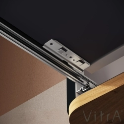 Vitra - Vitra Sento Tek Çekmeceli Lavabo Dolabı, Ayaksız, 80 Cm, Mat Antrasit