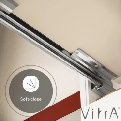 Vitra - Vitra Sento Çift Çekmeceli Lavabo Dolabı, Ayaksız, 65 Cm, Mat Beyaz