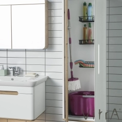 Vitra - Vitra Sento Temizlik Gereçleri Boy Dolabı, Sağ, Mat Beyaz