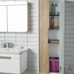 Vitra - Vitra Sento Temizlik Gereçleri Boy Dolabı, Sağ, Mat Beyaz