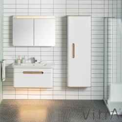 Vitra - Vitra Sento Temizlik Gereçleri Boy Dolabı, Sol, Mat Beyaz