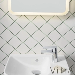 Vitra - Vitra Sento Aydınlatmalı Ayna, 50 cm, Açık Meşe