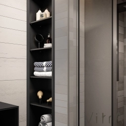 Vitra - Vitra Frame Bornoz Ünitesi, Mat Siyah