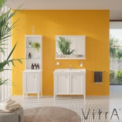 Vitra - Vitra Valarte Açık Vitrin, 55 cm, Mat Beyaz
