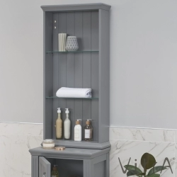 Vitra - Vitra Valarte Açık Vitrin, 55 cm, Mat Gri