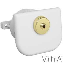 Vitra - Vitra Plural Rim-ex Klozet Rozeti (Altın Taharet Setli, Mat Beyaz)