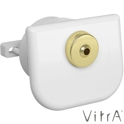 Vitra - Vitra Plural Rim-ex Klozet Rozeti (Altın Taharet Setli, Beyaz)