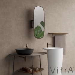 Vitra - Vitra Plural Döner Ayna, Amerikan Ceviz, 35 cm