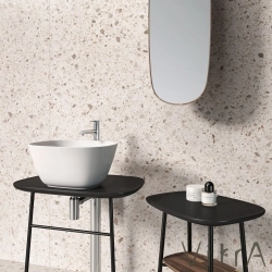 Vitra - Vitra Plural Döner Ayna, Amerikan Ceviz, 35 cm