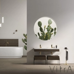 Vitra - Vitra Equal Lavabo Ünitesi Çift Gözlü Lavabolu, 130 cm, Karaağaç