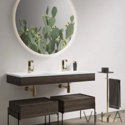 Vitra - Vitra Equal Aydınlatmalı Ayna, 60 cm