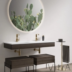 Vitra - Vitra Equal Aydınlatmalı Ayna, 60 cm