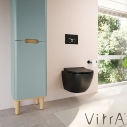 Vitra - Vitra Sento Ayaksız Boy Dolabı, Sol, Mat Fiyord Yeşili