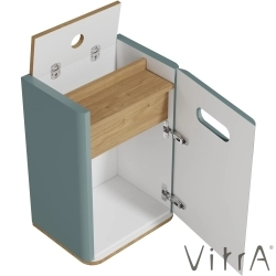 Vitra - Vitra Sento Ayaksız Orta Ünite, Sol, Mat Fiyord Yeşili