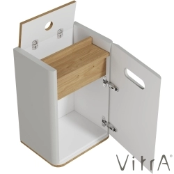 Vitra - Vitra Sento Ayaksız Orta Ünite, Sol, Mat Açık Gri