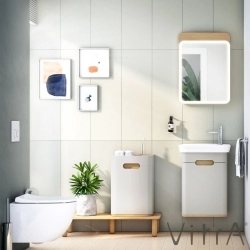 Vitra - Vitra Sento Ayaksız Orta Ünite, Sağ, Mat Açık Gri