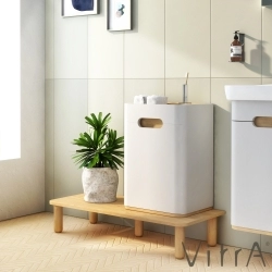 Vitra - Vitra Sento Ayaksız Orta Ünite, Sağ, Mat Açık Gri