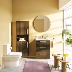 Vitra - Vitra Root Flat Dar-Kısa Boy Dolabı, 55 cm, Ceviz