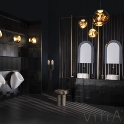 Vitra - Vitra Liquid Ayna, Parlak Siyah