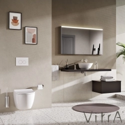 Vitra - Vitra Prime Aydınlatmalı ve Buğu Önleyici Ayna, 120 cm