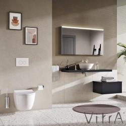 Vitra - Vitra Prime Aydınlatmalı ve Buğu Önleyici Ayna, 120 cm