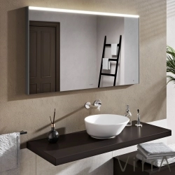 Vitra - Vitra Prime Aydınlatmalı ve Buğu Önleyici Ayna, 120 cm