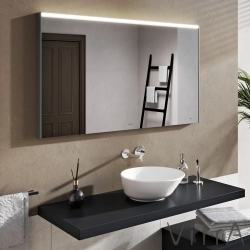 Vitra - Vitra Prime Aydınlatmalı ve Buğu Önleyici Ayna, 120 cm