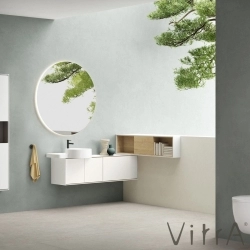 Vitra - Vitra Prime Aydınlatmalı ve Sensörlü Yuvarlak Ayna, 80 cm
