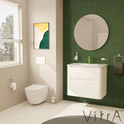 Vitra - Vitra Prime Aydınlatmalı ve Sensörlü Yuvarlak Ayna, 80 cm