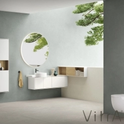 Vitra - Vitra Prime Aydınlatmalı ve Sensörlü Yuvarlak Ayna, 80 cm