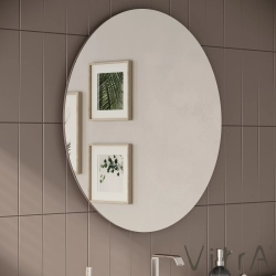 Vitra - Vitra Prime Aydınlatmalı ve Sensörlü Yuvarlak Ayna, 80 cm