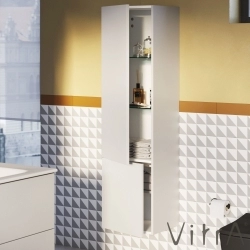 Vitra - Vitra Metropole Pure Boy Dolabı, Mat Açık Gri, Sol