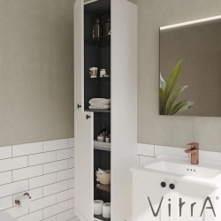 Vitra - Vitra Root Classic Boy Dolabı, 40 cm, Mat Beyaz
