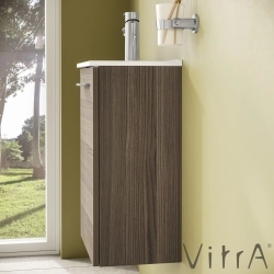 Vitra - Vitra Mia Demonte Set, 40 cm, Kapaklı, (Lavabo Dolabı, Aydınlatmalı Ayna), Cordoba