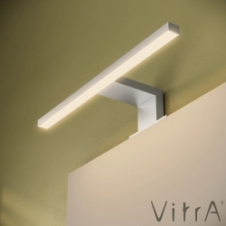 Vitra - Vitra Mia Demonte Set, 40 cm, Kapaklı, (Lavabo Dolabı, Aydınlatmalı Ayna), Cordoba