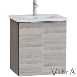 Vitra - Vitra Mia Plus Square Kapaklı Lavabo Dolabı, 60 cm, Cordoba