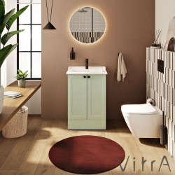 Vitra - Vitra Integra Klasik Etajerli Lavabo, 60 cm