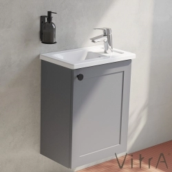 Vitra - Vitra Integra Dar Etajerli Lavabo, 45x28 cm