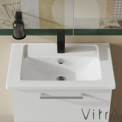 Vitra - Vitra Integra Dar Etajerli Lavabo, 60x38 cm