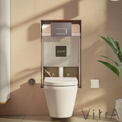 Vitra - Vitra Integra Round Rim-ex Kanalsız Asma Klozet