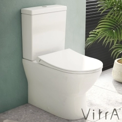Vitra - Vitra Integra Rim-ex Kanalsız Duvara Tam Dayalı Klozet