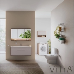 Vitra - Vitra Integra Rim-ex Kanalsız Duvara Tam Dayalı Klozet