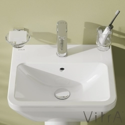 Vitra - Vitra Integra Kare Lavabo, 45 cm