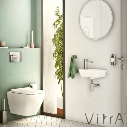 Vitra - Vitra Integra Dar Lavabo, Sağdan Armatür Delikli, 37 cm