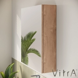 Vitra - Vitra Step Lavabo Dolabı Demonte Set, 65 cm, Altın Meşe (Lavabo Dolabı, Dolaplı Ayna)