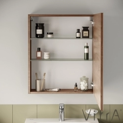 Vitra - Vitra Step Lavabo Dolabı Demonte Set, 65 cm, Altın Meşe (Lavabo Dolabı, Dolaplı Ayna)