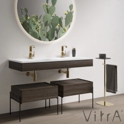 Vitra - Vitra Equal Çift Gözlü Lavabo, 130 cm